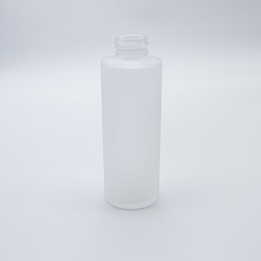 100ml Frosted Glass Bottle 24mm