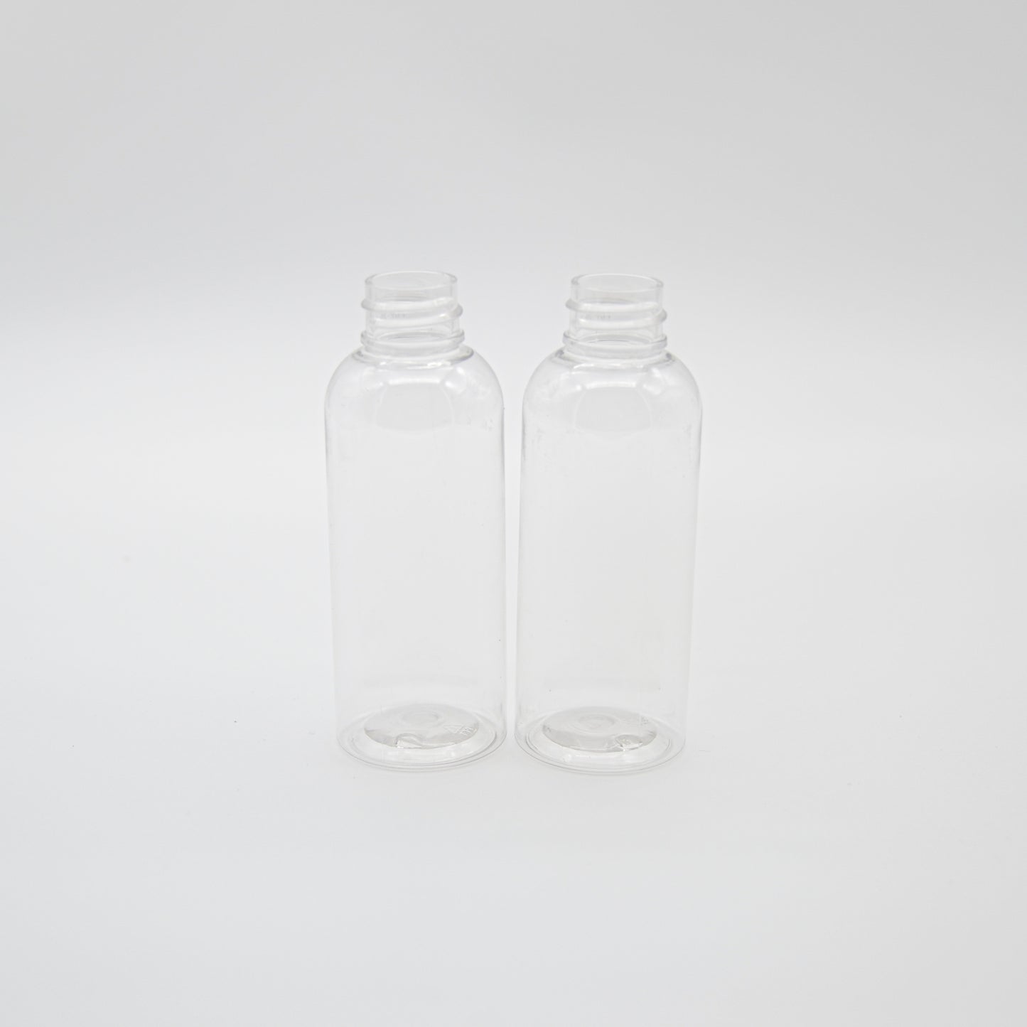 2oz Clear PET Plastic Bullet Bottle 20/410