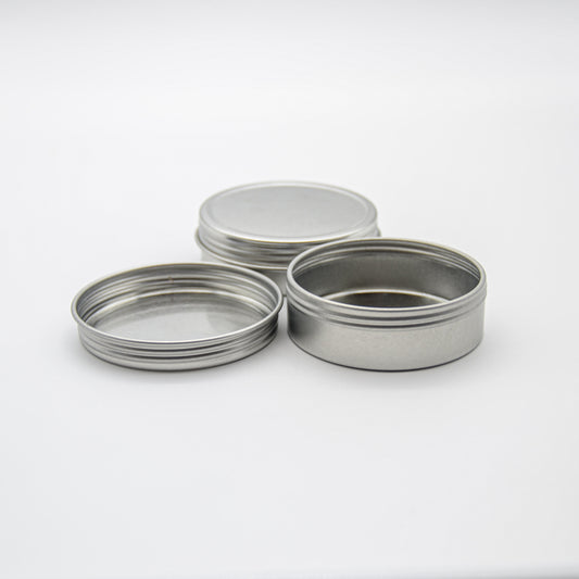 2oz Silver Round Tin Container