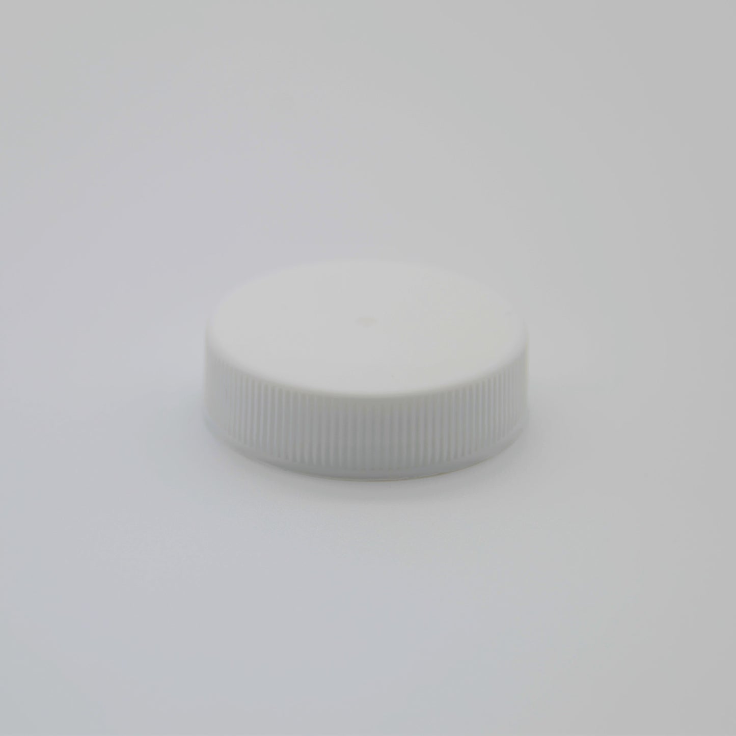 White Plastic Cap w/ Foam Liner 38/400