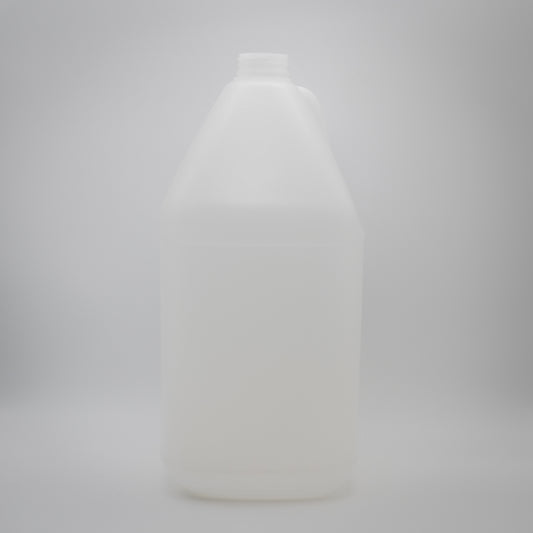 4L Natural HDPE Square Plastic Jug 38/400