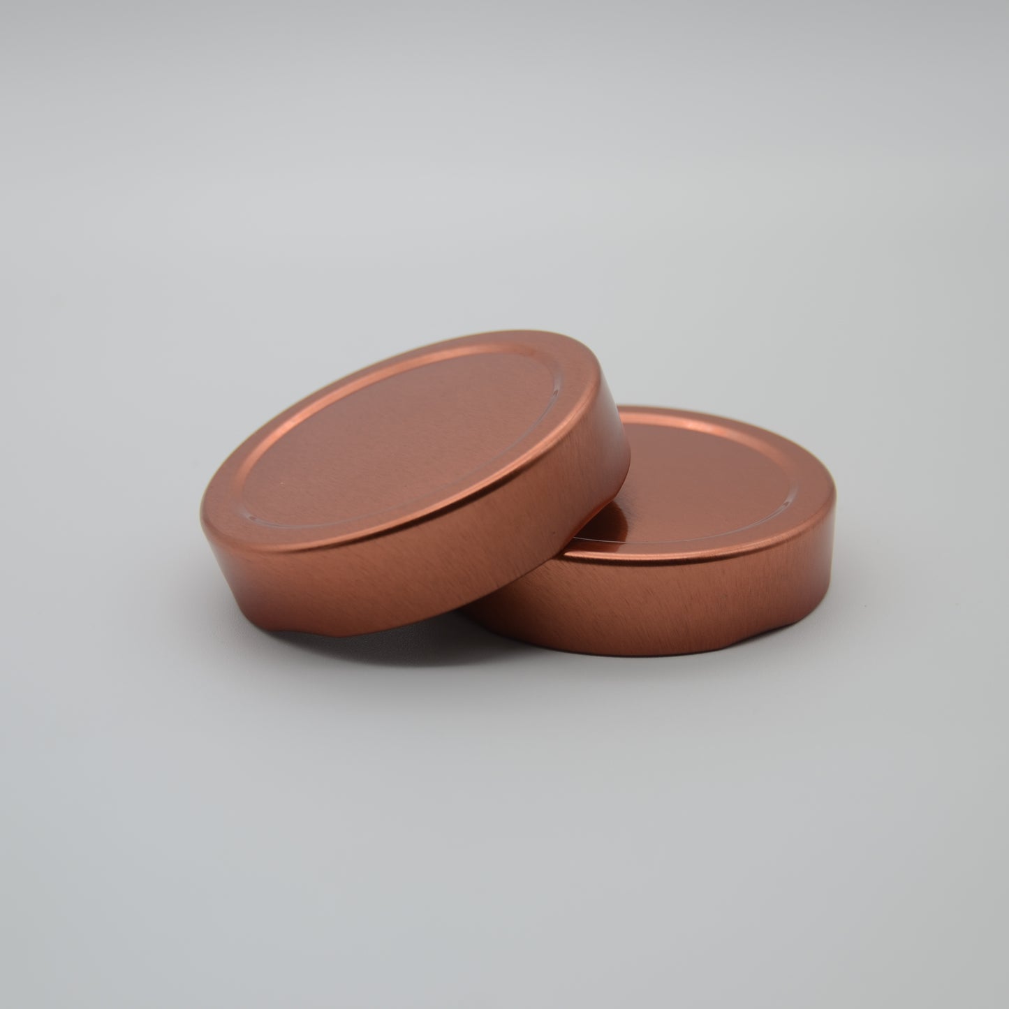 Copper Metal Ergo Cap W/ Plastisol Liner 70mm DD Twist