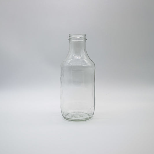 500ml/16oz Decanter Clear Glass Bottle 38mm Lug