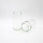 250ml/8oz Clear Glass Straight Tall Jar 53mm
