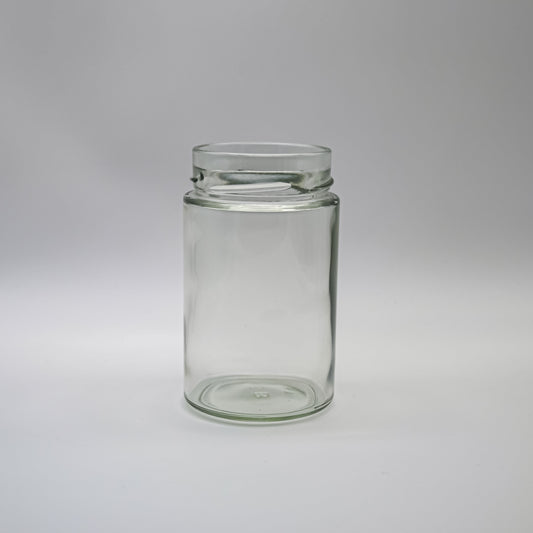 375ml/13oz Clear Ergo Glass Jar 70mm DD Twist