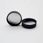 Black Plastic Cap Ribbed w/ Universal H.I.S 38/400