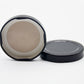 Black Metal Cap w/ Plastisol Liner 53mm