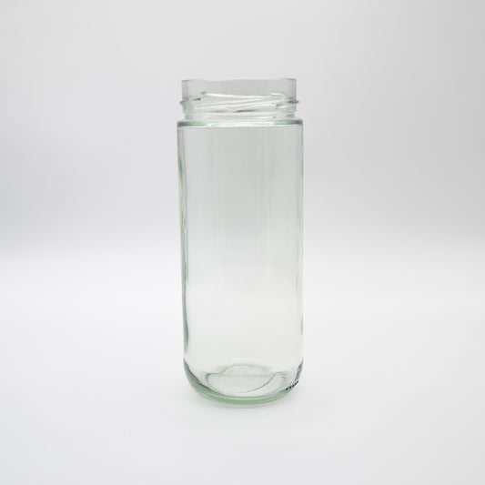 580ml/20oz Clear Glass Ergo Jar 70mm Deep Twist