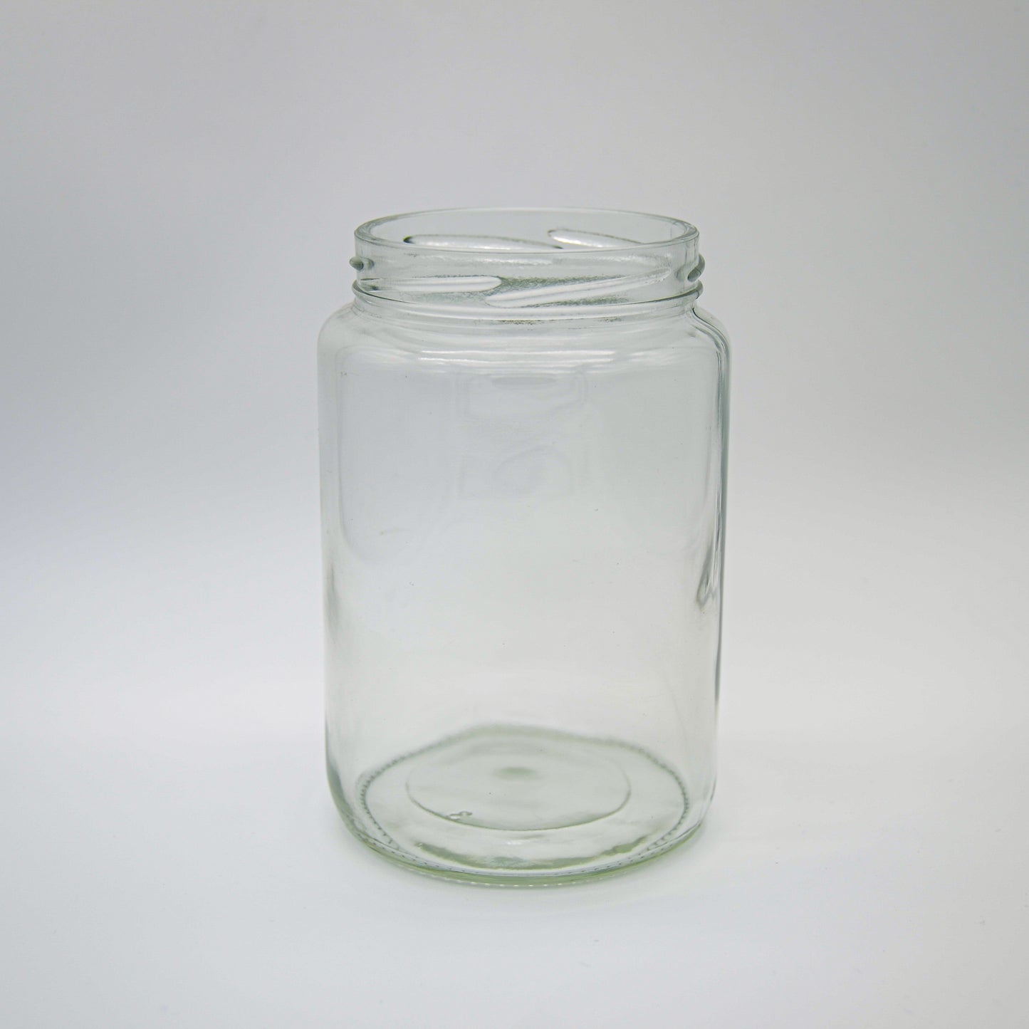 750ml/25oz Clear Short Cylinder Jar 82mm Twist