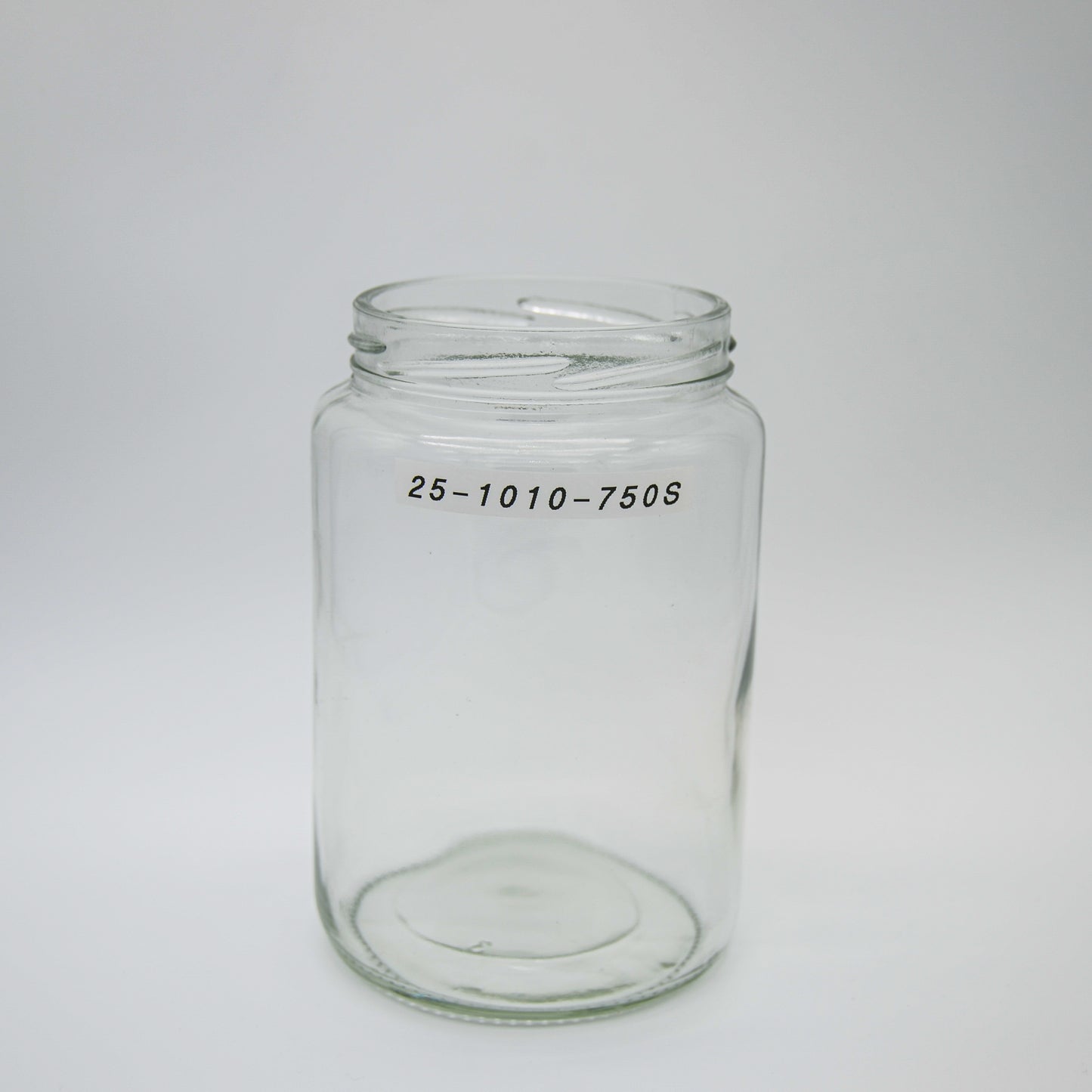 750ml/25oz Clear Short Cylinder Jar 82mm Twist