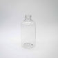 250ml/8oz Clear PETE Plastic Boston Round Bottle 24/410
